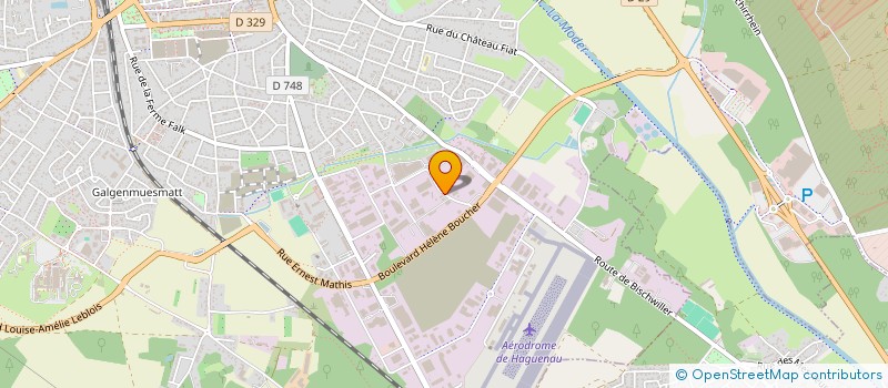 localisation de l'entreprise POPSCREENS EUROPE  HAGUENAU