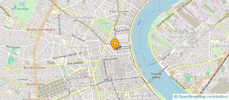 localisation de l'entreprise POPSGYM  BORDEAUX