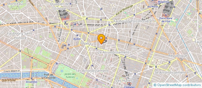 localisation de l'entreprise POPSHOW SAS  PARIS