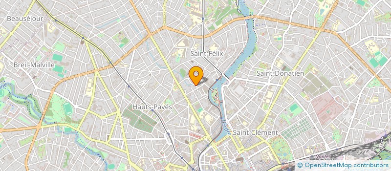 localisation de l'entreprise POPSIDE  NANTES