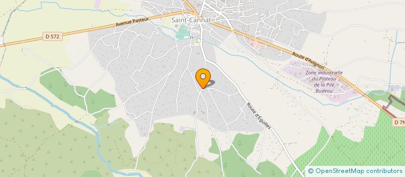 localisation de l'entreprise POPSUN INDUSTRIE  SAINT-CANNAT