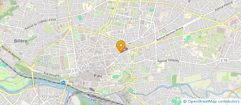 localisation de l'entreprise POPULAR LONER FRIP à PAU