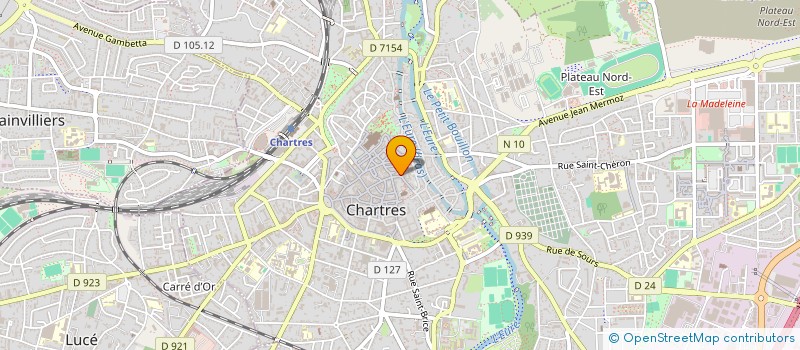 localisation de l'entreprise POPULIIS à CHARTRES