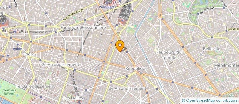 localisation de l'entreprise POPULOUS FRANCE  PARIS