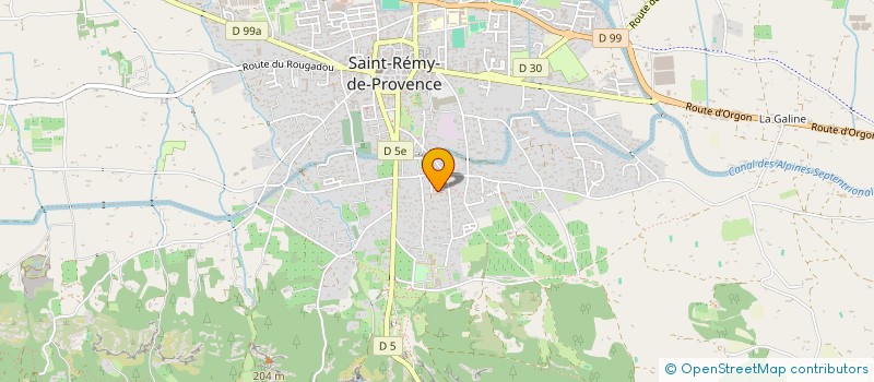 localisation de l'entreprise POPY  ST REMY DE PROVENCE