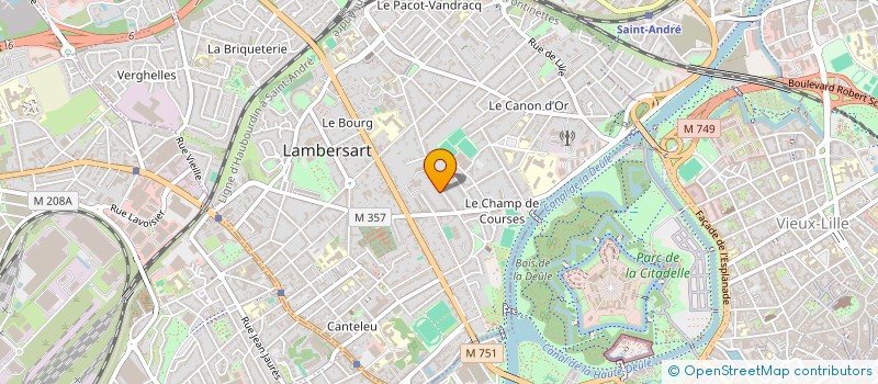 localisation de l'entreprise POQUEMOUN à LAMBERSART