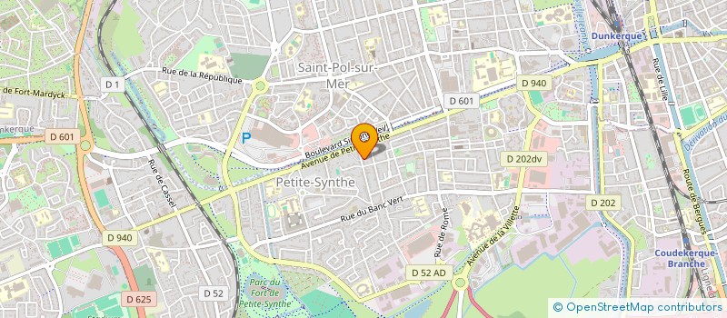 localisation de l'entreprise POR BAT à DUNKERQUE