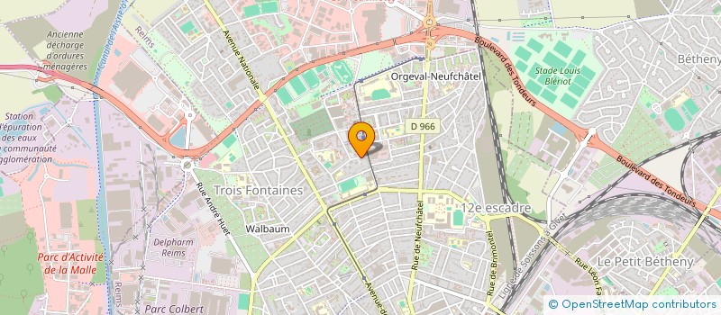 localisation de l'entreprise POR EL TANGO  REIMS