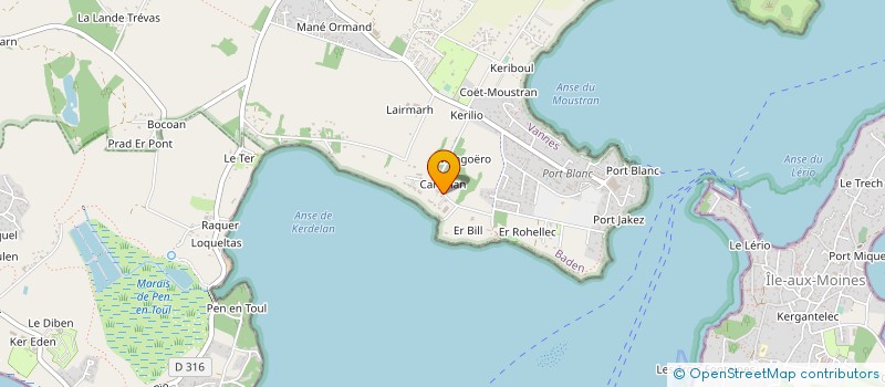 localisation de l'entreprise POR ER LEN à BADEN