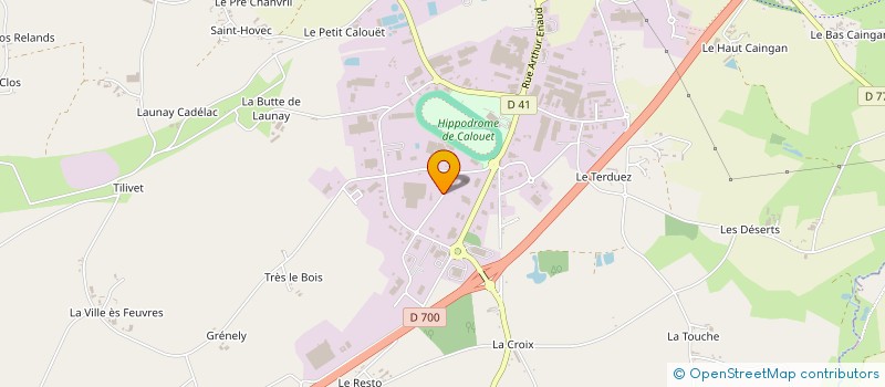 localisation de l'entreprise PORC ARMOR EVOLUTION  LOUDEAC