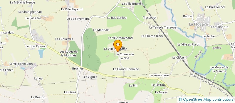 localisation de l'entreprise PORC DE BROCELIANDE  IFFENDIC