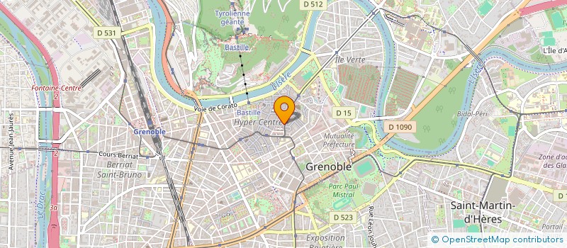 localisation de l'entreprise PORCELAINES & CO à GRENOBLE