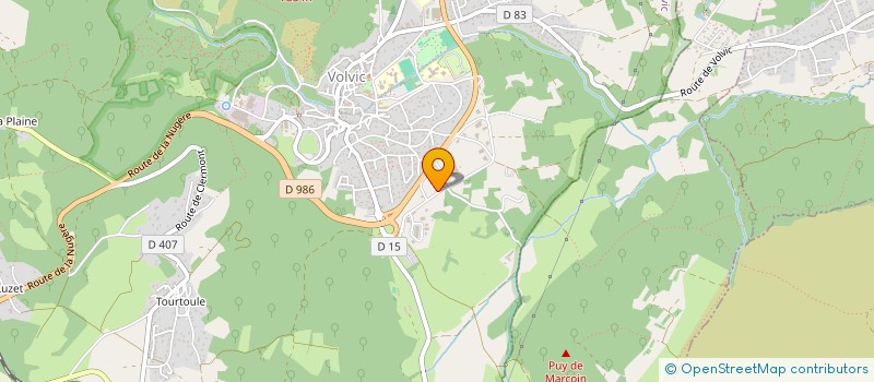 localisation de l'entreprise PORCENTRE à VOLVIC