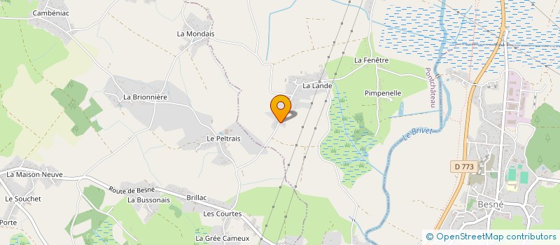 localisation de l'entreprise PORCHER ARNAUD  PONTCHATEAU