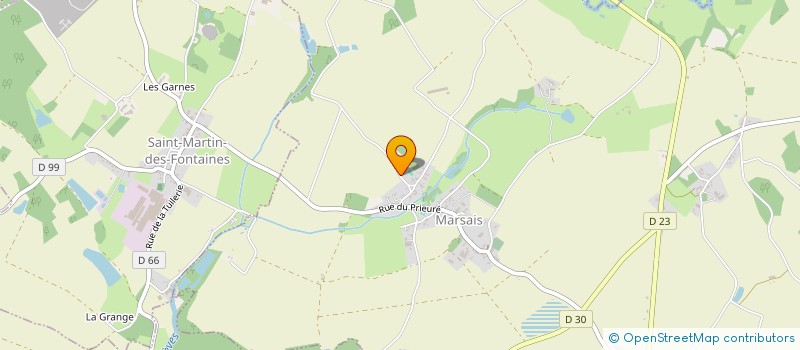 localisation de l'entreprise PORCHER SERVICES à MARSAIS-SAINTE-RADEGONDE