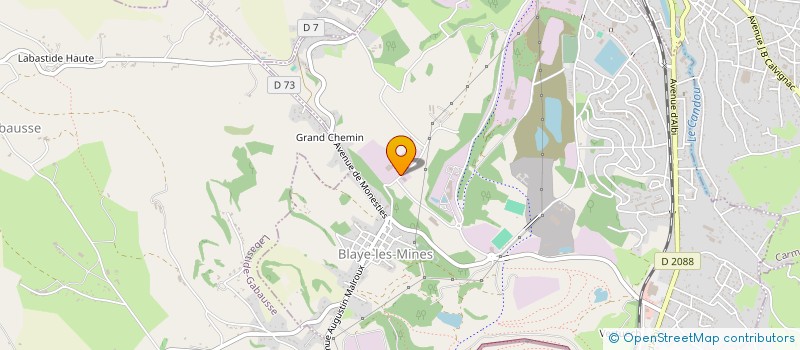 localisation de l'entreprise PORCIGENE  BLAYE-LES-MINES