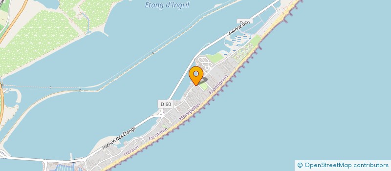 localisation de l'entreprise PORCINET à FRONTIGNAN