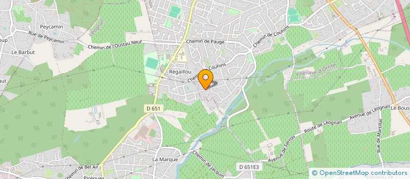 localisation de l'entreprise PORDAR  VILLENAVE-D'ORNON