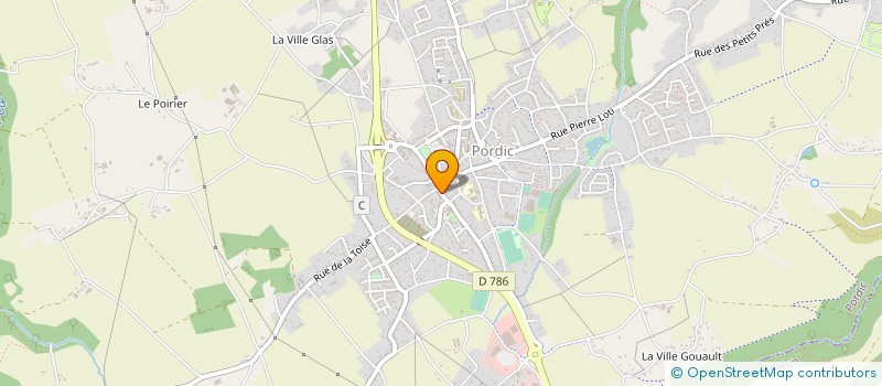 localisation de l'entreprise PORDICOPTIC à PORDIC