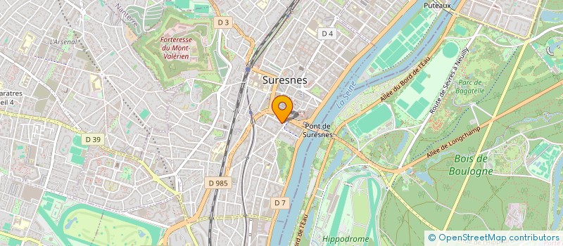 localisation de l'entreprise POREAUX-BARRE LMNP à SURESNES