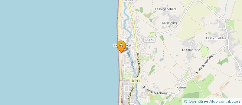 localisation de l'entreprise POREC  SAINT-PAIR-SUR-MER