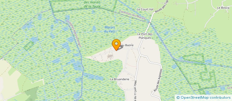 localisation de l'entreprise POREE TEDDY  GRAIGNES-MESNIL-ANGOT