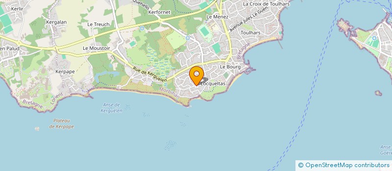 localisation de l'entreprise PORH SKEDOUL  LARMOR-PLAGE