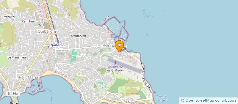 localisation de l'entreprise PORIGO PARADIS à QUIBERON