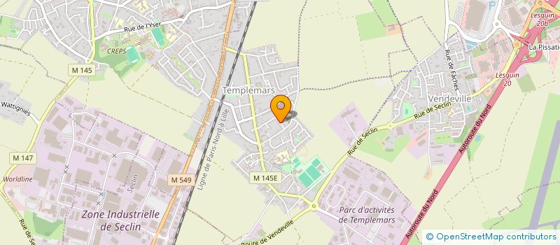 localisation de l'entreprise PORITA IMMO  TEMPLEMARS