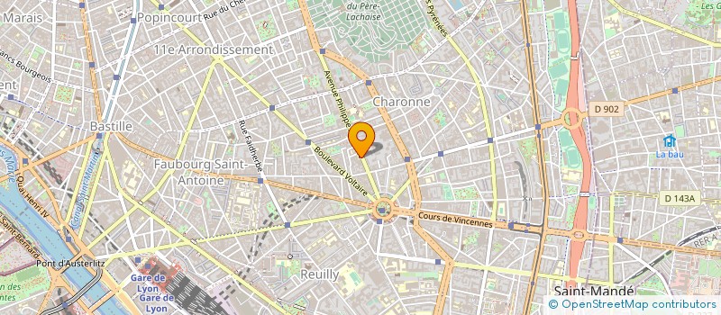 localisation de l'entreprise PORJOANE  PARIS