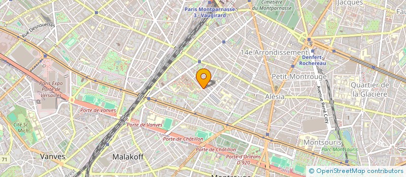 localisation de l'entreprise PORLIER GRUAU INDIVISION  PARIS