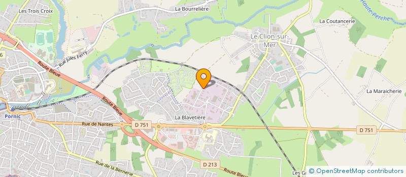 localisation de l'entreprise PORNIC SABLAGE PEINTURE  PORNIC