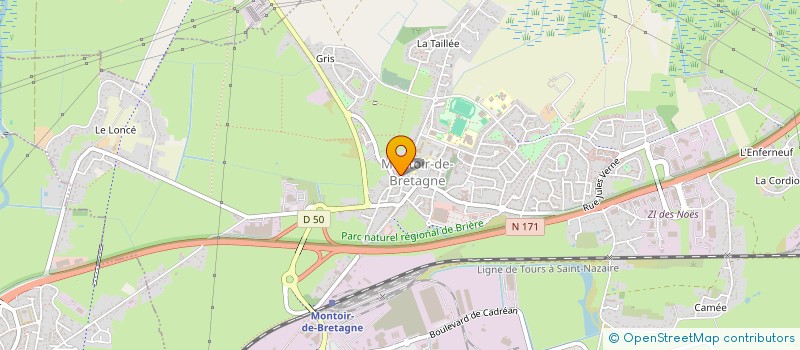 localisation de l'entreprise PORNICHET COTE D AMOUR  MONTOIR-DE-BRETAGNE