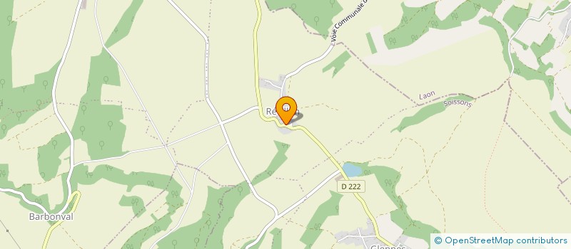 localisation de l'entreprise PORO INC  LES SEPTVALLONS