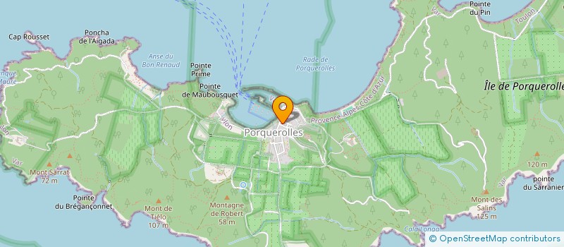 localisation de l'entreprise PORQUEMOBILE  HYERES