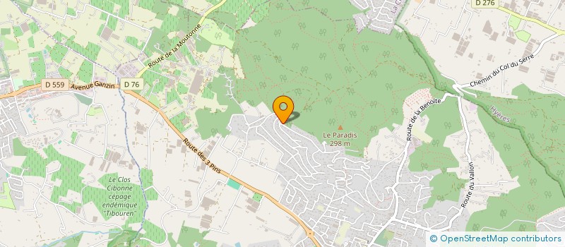 localisation de l'entreprise PORQUEROLLES EVASIONS  HYERES