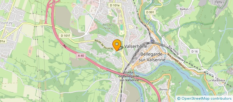 localisation de l'entreprise PORRET BERNARD ET ROGER à CHATILLON EN MICHAILLE