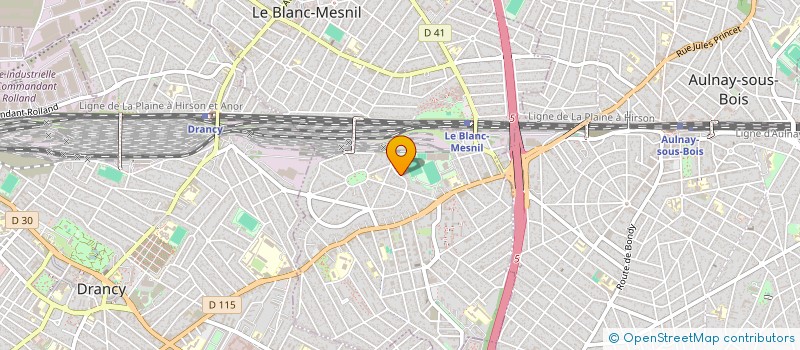 localisation de l'entreprise PORRETTA à LE BLANC MESNIL
