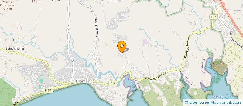 localisation de l'entreprise PORRY INVEST  LE DIAMANT