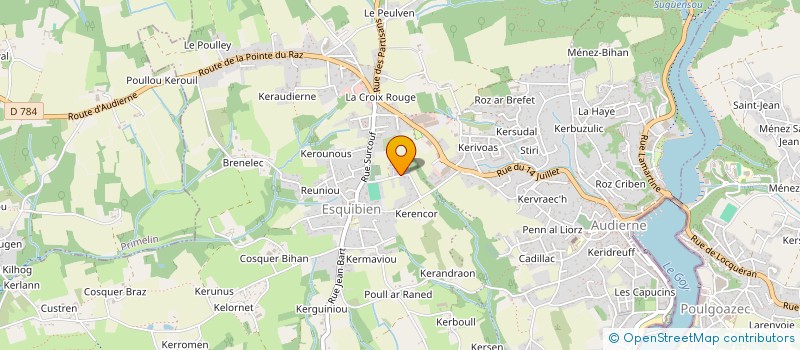 localisation de l'entreprise PORS LOUBOUS  PLOGOFF