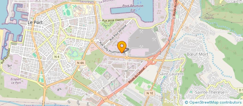 localisation de l'entreprise PORT 2000 à LE PORT