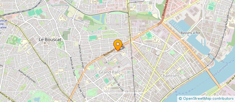 localisation de l'entreprise PORT'AGE SOLUTION  BORDEAUX