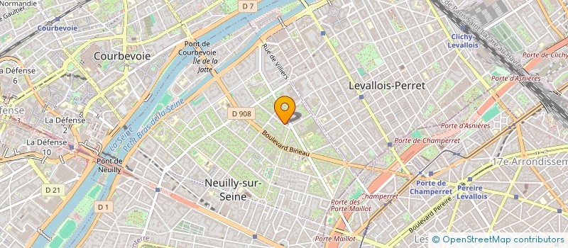 localisation de l'entreprise PORT BARA à NEUILLY-SUR-SEINE