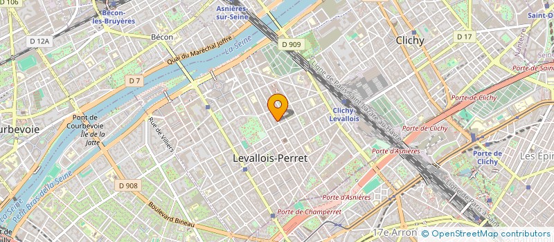 localisation de l'entreprise PORT DE CAMBRAI à LEVALLOIS-PERRET