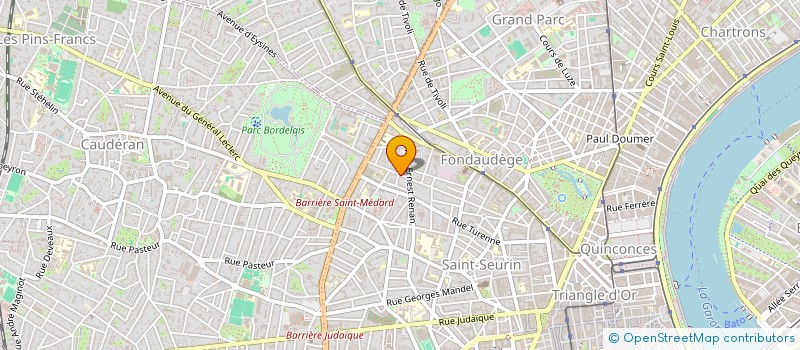 localisation de l'entreprise PORT FLEURY C  BORDEAUX