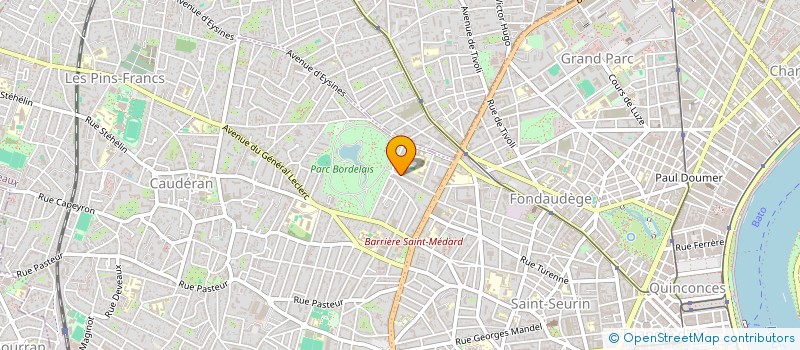 localisation de l'entreprise PORT FLEURY F  BORDEAUX