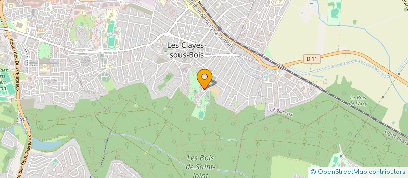 localisation de l'entreprise PORT FOURNIER à LES CLAYES-SOUS-BOIS