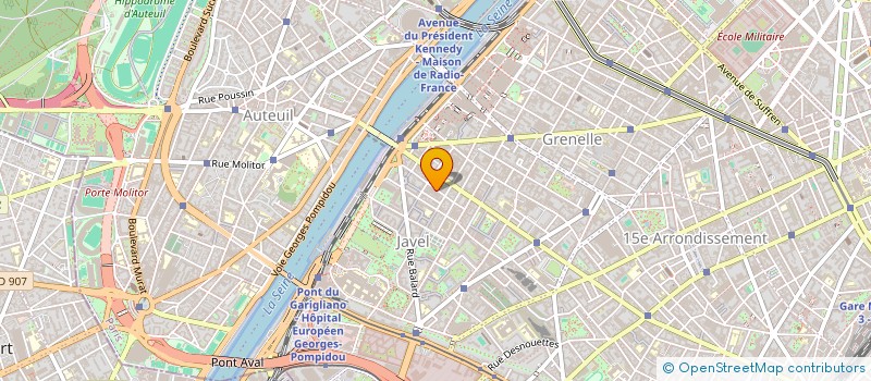 localisation de l'entreprise PORT GESTION  PARIS