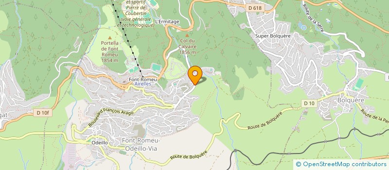 localisation de l'entreprise PORT INVESTISSEMENT  FONT-ROMEU-ODEILLO-VIA