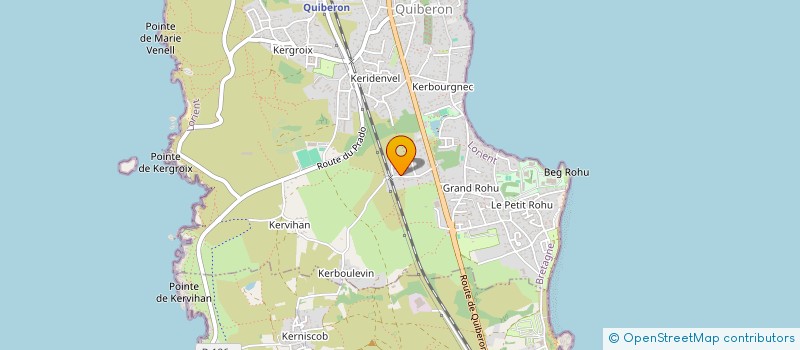 localisation de l'entreprise PORT KERNE  SAINT-PIERRE-QUIBERON